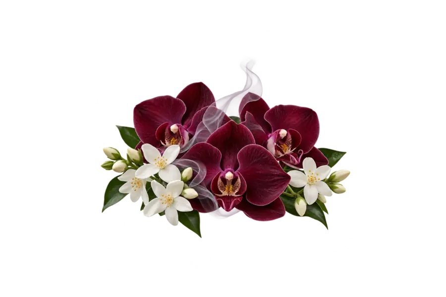 Heart — smoky orchid, jasmine absolute — Calvin Klein Euphoria Bold Elixir