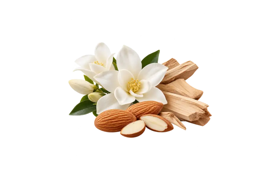 Herz — floral-holziger Akkord, bittersüße Mandel — Dior Paradise